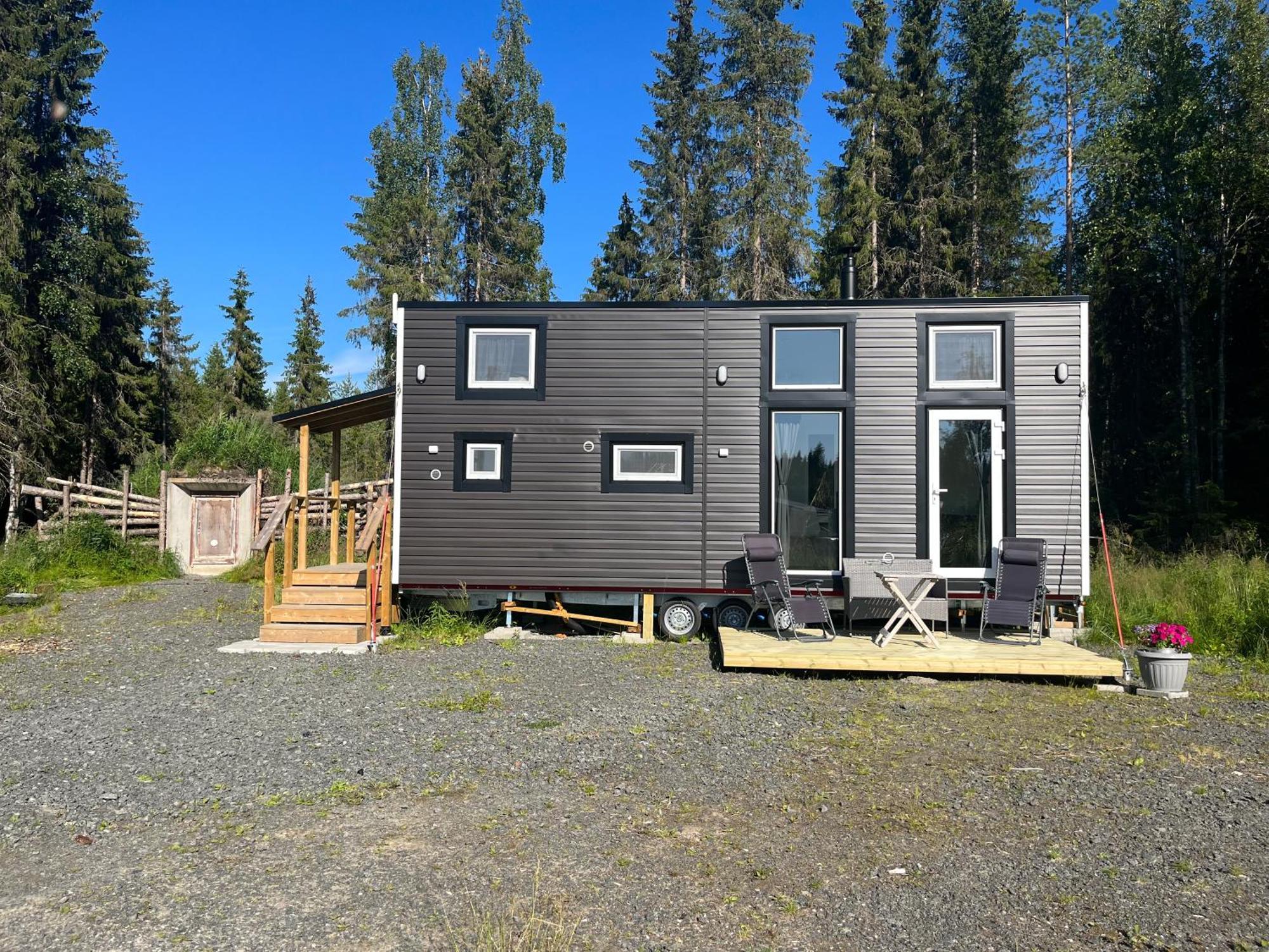 Villa Luxus Tiny House Saagala à Tornio Extérieur photo