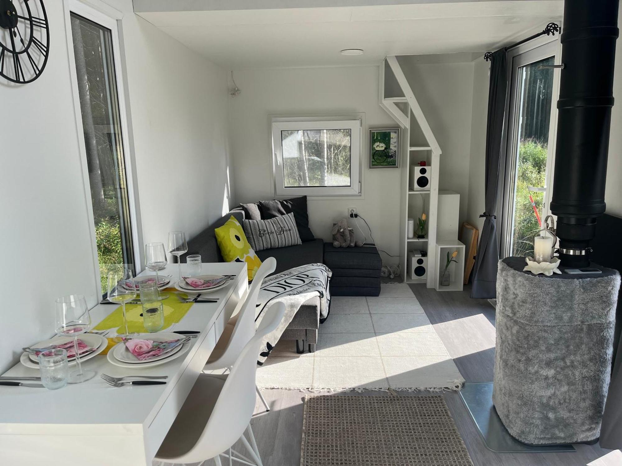 Villa Luxus Tiny House Saagala à Tornio Extérieur photo